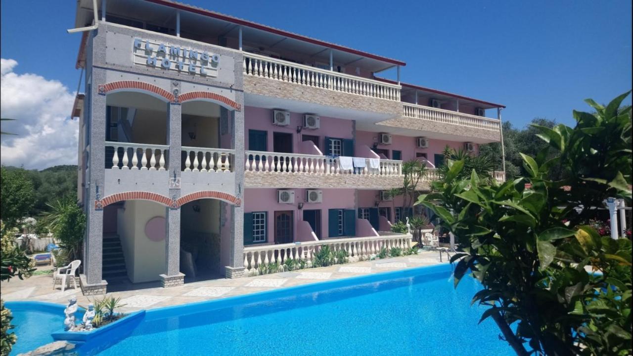 Flamingo Apartments Moraitika Corfu 外观 照片